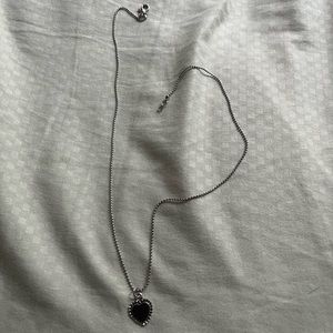 Heart necklace —17 inches